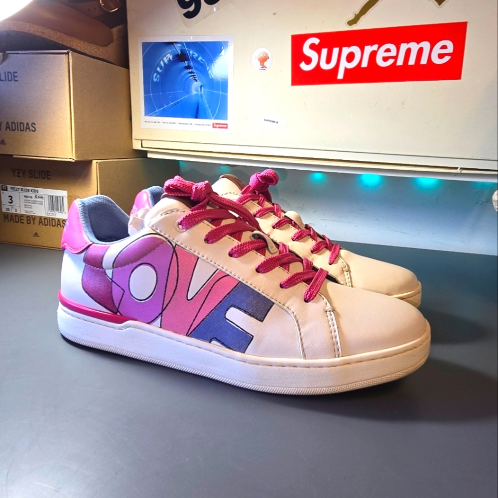 Coach women's lowline love sneaker